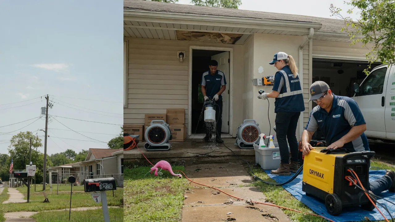 Storm Damage Water Removal in Trade, TN near me